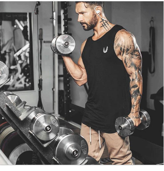 Férfi sportcipő ovális nyakkivágással