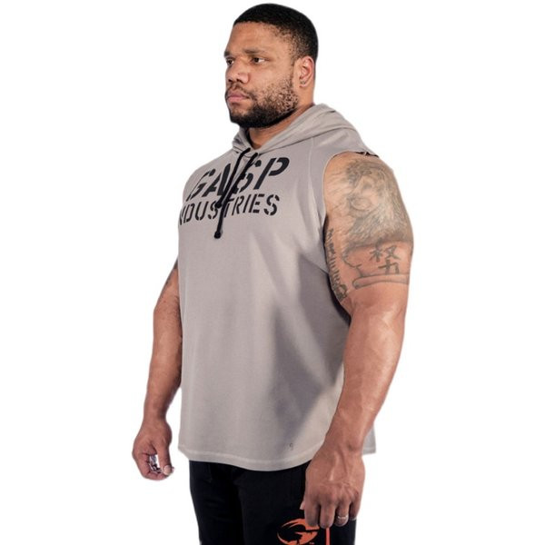 Férfi felső, kapucnival, két színben