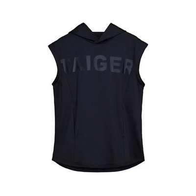 Ανδρικό αθλητικό φανελάκι με κουκούλα και επιγραφή σε πολλά χρώματα