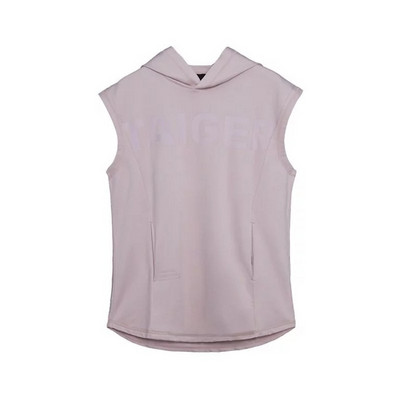 Ανδρικό αθλητικό φανελάκι με κουκούλα και επιγραφή σε πολλά χρώματα