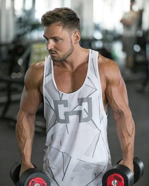 Új modell férfi felső - alkalmas fitnesz