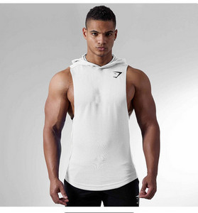 Pamučni sportski prsluk s kapuljačom