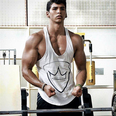 Trükiga meeste topp – sobib sportimiseks