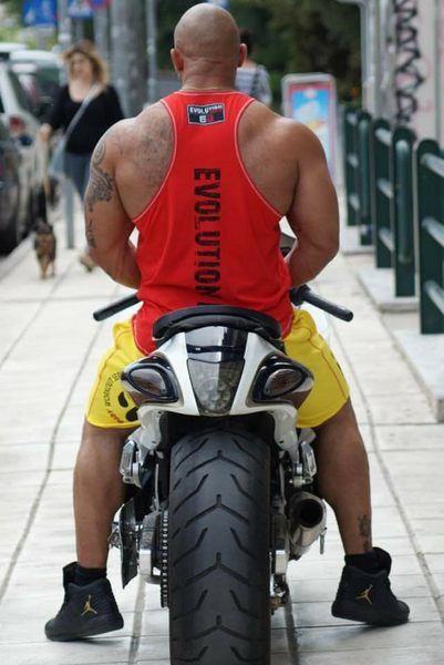 Sport felső rátéttel - férfiaknak