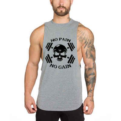 Ανδρικό φανελάκι με απλικέ - πολλά χρώματα