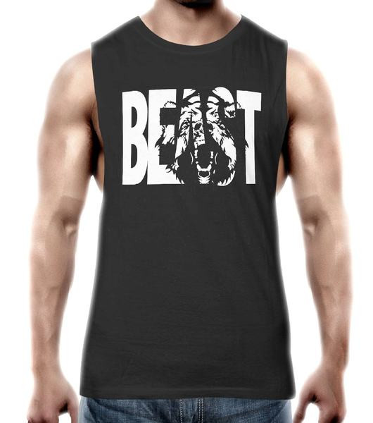 Dnevna muška majica bez rukava s printom u više boja