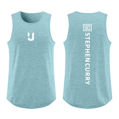 Sportimiseks sobiv meeste vabaaja topp kirjaga