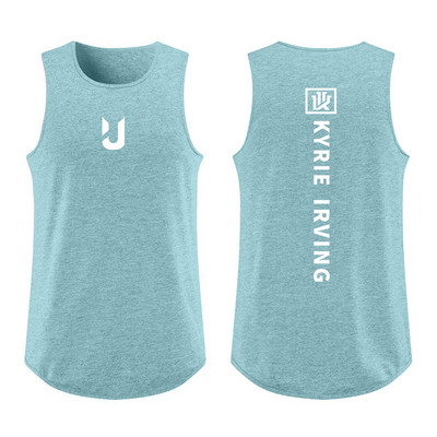 Sportimiseks sobiv meeste vabaaja topp kirjaga