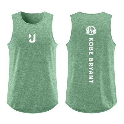 Sportimiseks sobiv meeste vabaaja topp kirjaga