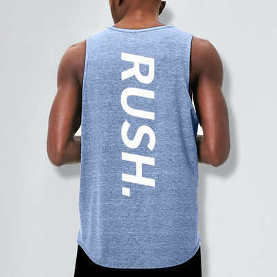 Ανδρικό φανελάκι κατάλληλο για σπορ με επιγραφές