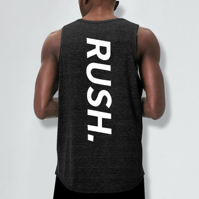 Ανδρικό φανελάκι κατάλληλο για σπορ με επιγραφές