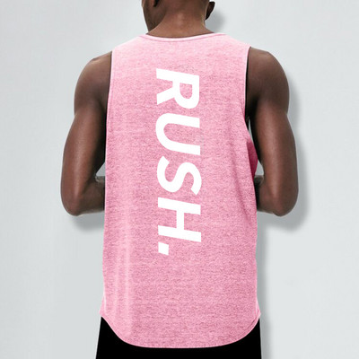 Ανδρικό φανελάκι κατάλληλο για σπορ με επιγραφές