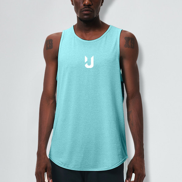 Ανδρικό φανελάκι κατάλληλο για σπορ με επιγραφές