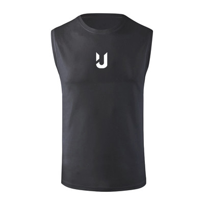 Férfi sportcipő kerek nyakkivágással - fehér és fekete