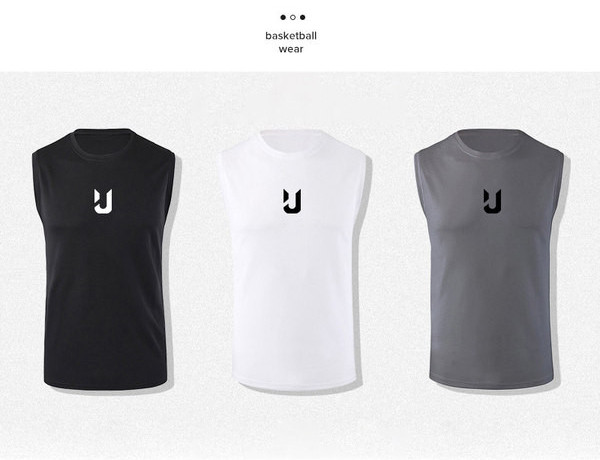 Férfi sportcipő kerek nyakkivágással - fehér és fekete