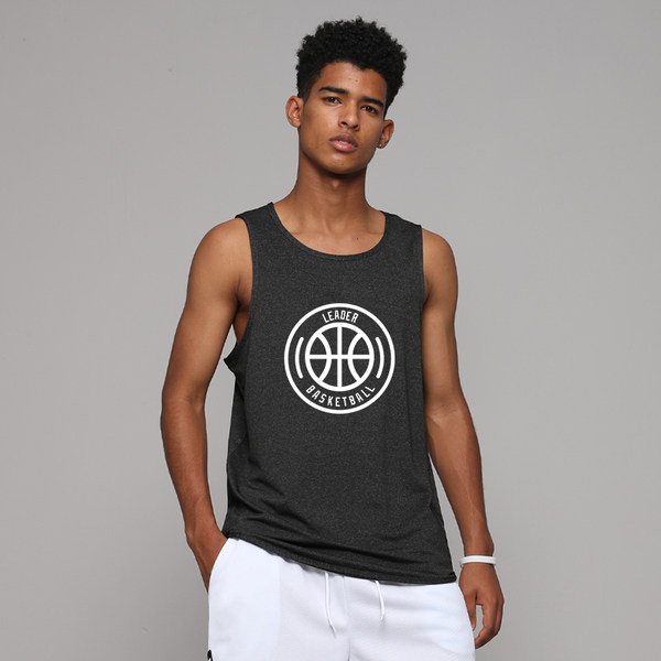 Novi model muške majice bez rukava s printom - primjeren za sport