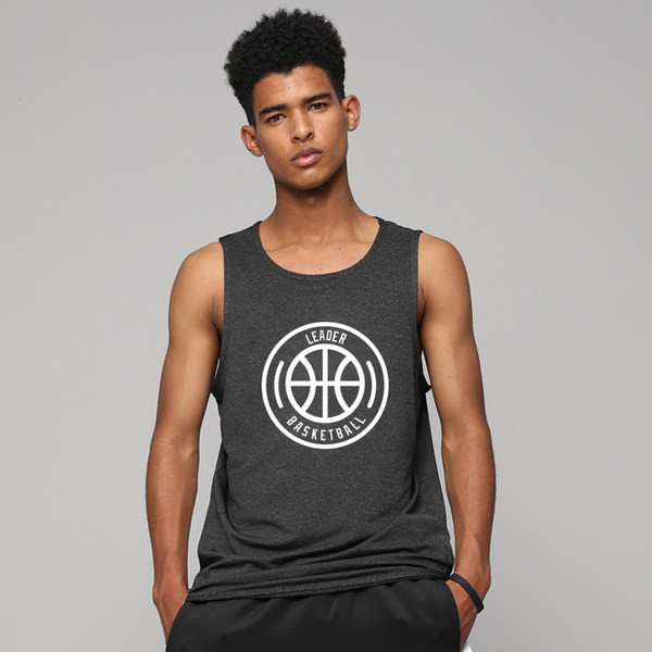 Novi model muške majice bez rukava s printom - primjeren za sport