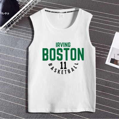 Pamut felső, széles pántokkal, nyomtatással