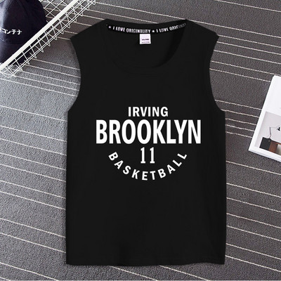 Pamut felső, széles pántokkal, nyomtatással