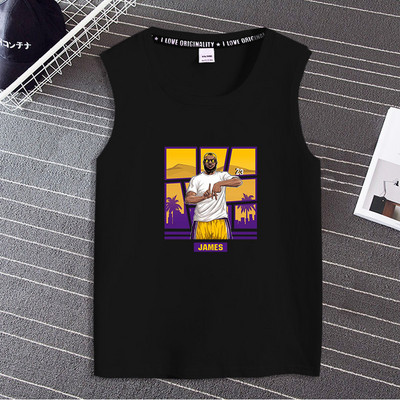 Pamut felső, széles pántokkal, nyomtatással