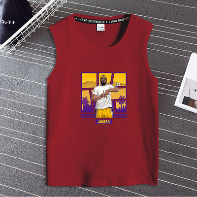 Pamut felső, széles pántokkal, nyomtatással