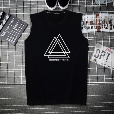 Pamut felsőrész széles pántokkal és színes nyomattal