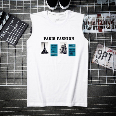 Pamut felsőrész széles pántokkal és színes nyomattal