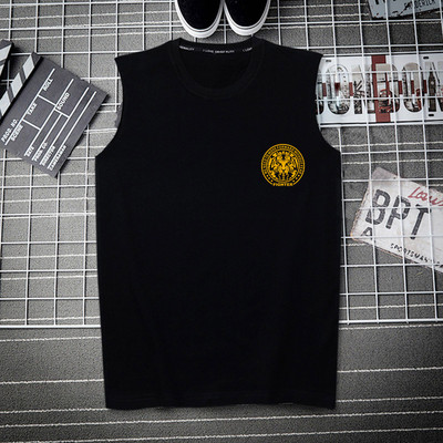 Pamut felsőrész széles pántokkal és színes nyomattal