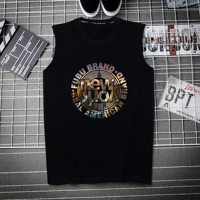 Erinevate trükistega laiade rihmadega puuvillane paak