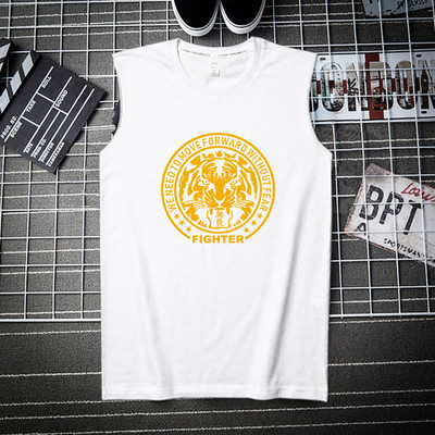 Erinevate trükistega laiade rihmadega puuvillane paak