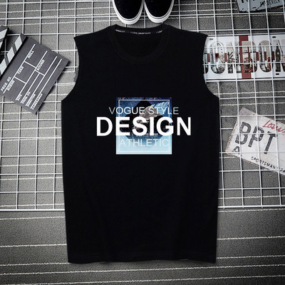 Erinevate trükistega laiade rihmadega puuvillane paak