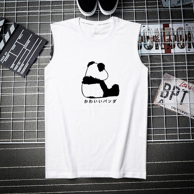 Erinevate trükistega laiade rihmadega puuvillane paak