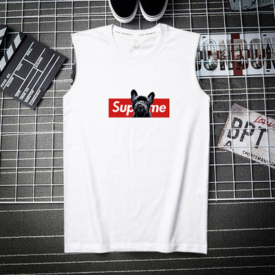 Erinevate trükistega laiade rihmadega puuvillane paak