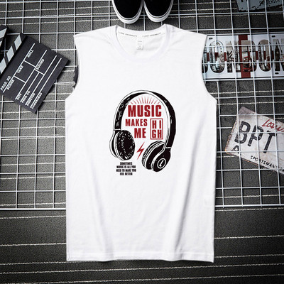 Erinevate trükistega laiade rihmadega puuvillane paak