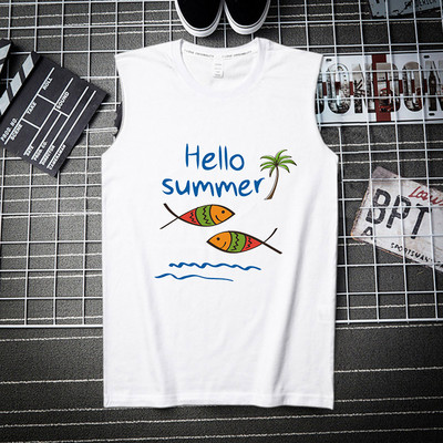 Erinevate trükistega laiade rihmadega puuvillane paak