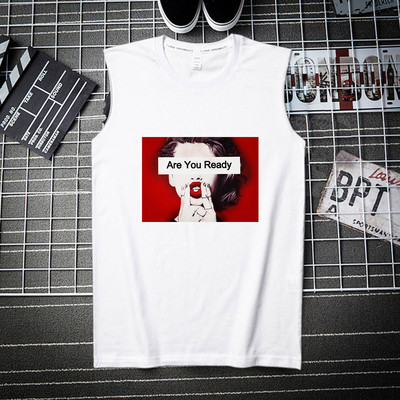 Erinevate trükistega laiade rihmadega puuvillane paak