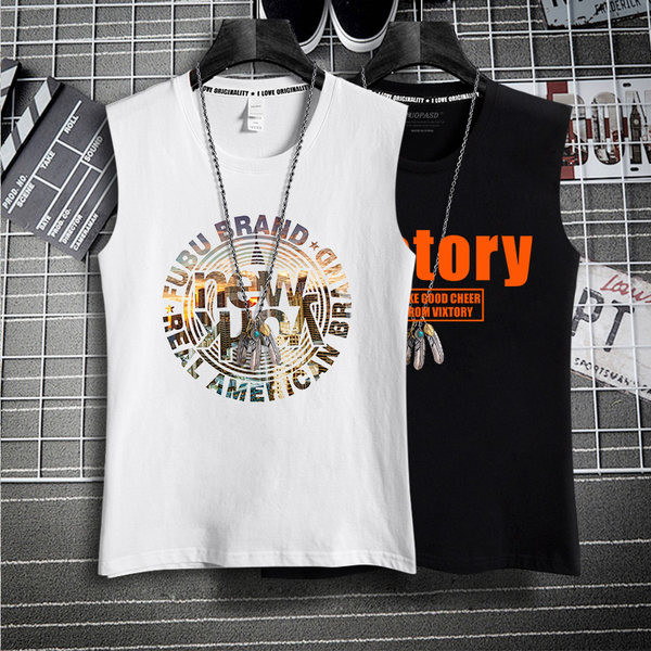 Erinevate trükistega laiade rihmadega puuvillane paak