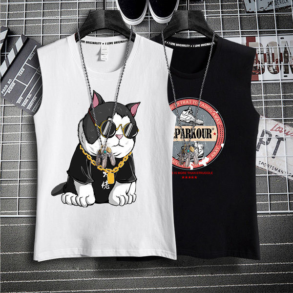 Erinevate trükistega laiade rihmadega puuvillane paak