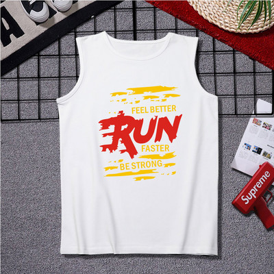 Ανδρικό casual φανελάκι με στάμπα