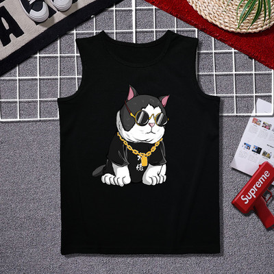 Ανδρικό casual φανελάκι με στάμπα