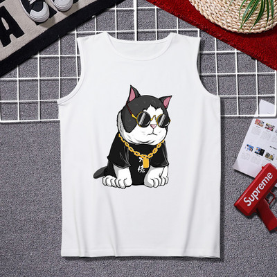 Ανδρικό casual φανελάκι με στάμπα