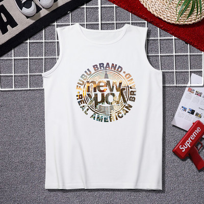 Ανδρικό casual φανελάκι με στάμπα