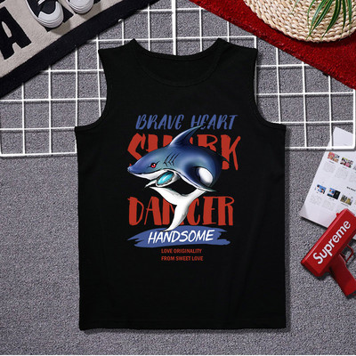 Ανδρικό casual φανελάκι με στάμπα