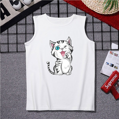 Ανδρικό casual φανελάκι με στάμπα