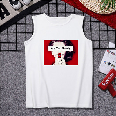 Ανδρικό casual φανελάκι με στάμπα