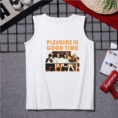 Ανδρικό casual φανελάκι με στάμπα