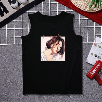 Ανδρικό casual φανελάκι με στάμπα