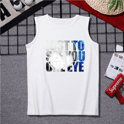 Ανδρικό casual φανελάκι με στάμπα