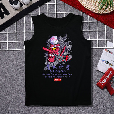 Ανδρικό casual φανελάκι με στάμπα