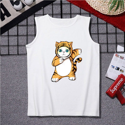 Ανδρικό casual φανελάκι με στάμπα